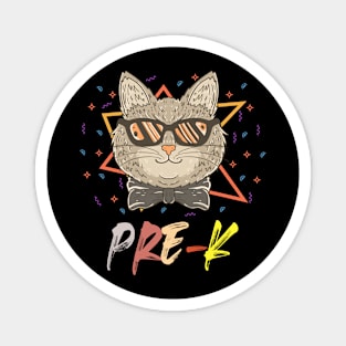 Pre-K Too Cool Cat Back To School Boys & Girls Pre-Kindergarten Magnet